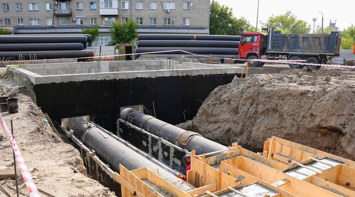 СГК заменит в Новосибирске более 61 км теплосетей — карта работ