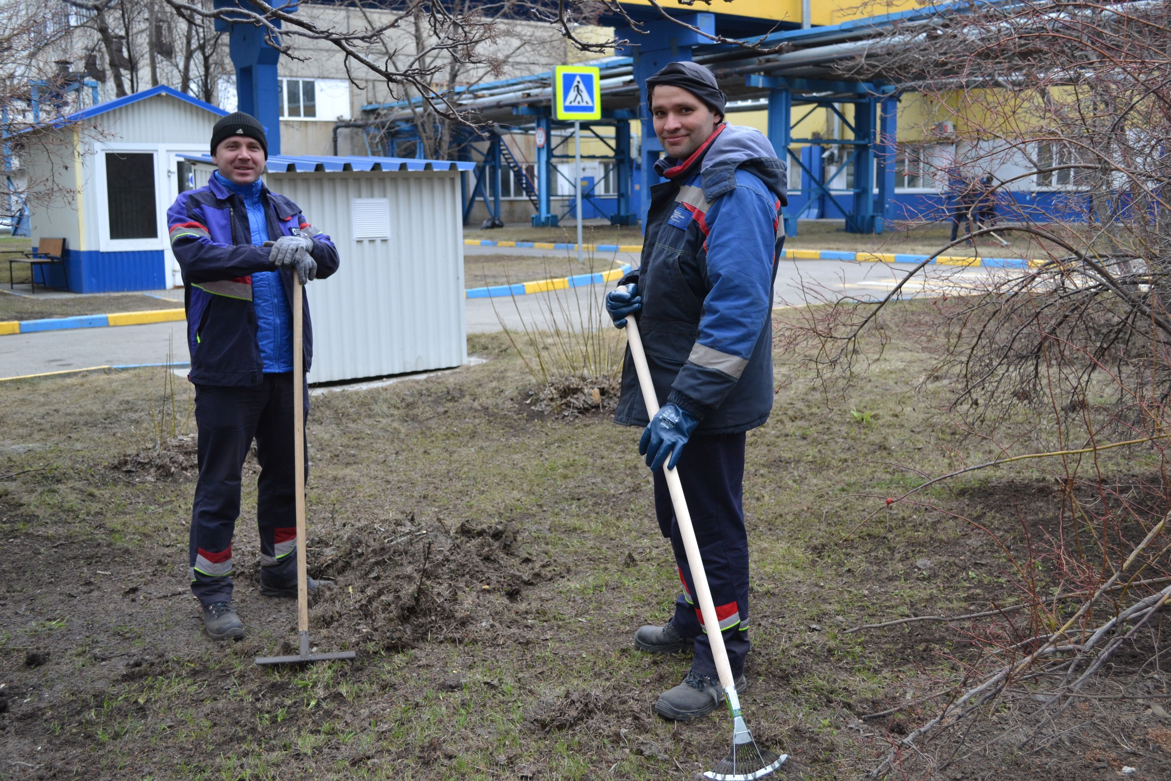 Под музыку и с хорошим настроением: на Барнаульской ТЭЦ-3 состоялся традиционный апрельский субботник