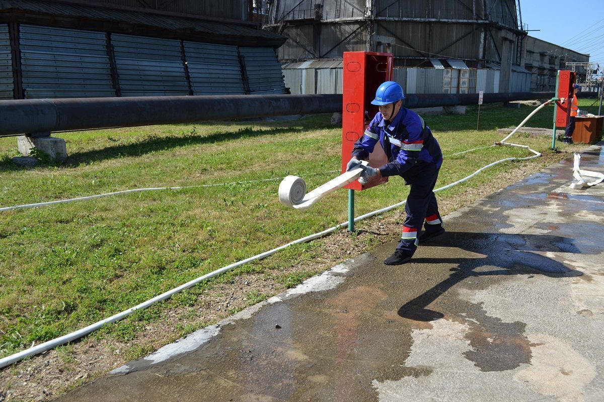 Как в Алтайском крае прошли соревнования добровольных пожарных формирований СГК (июль 2025 года). Фоторепортаж