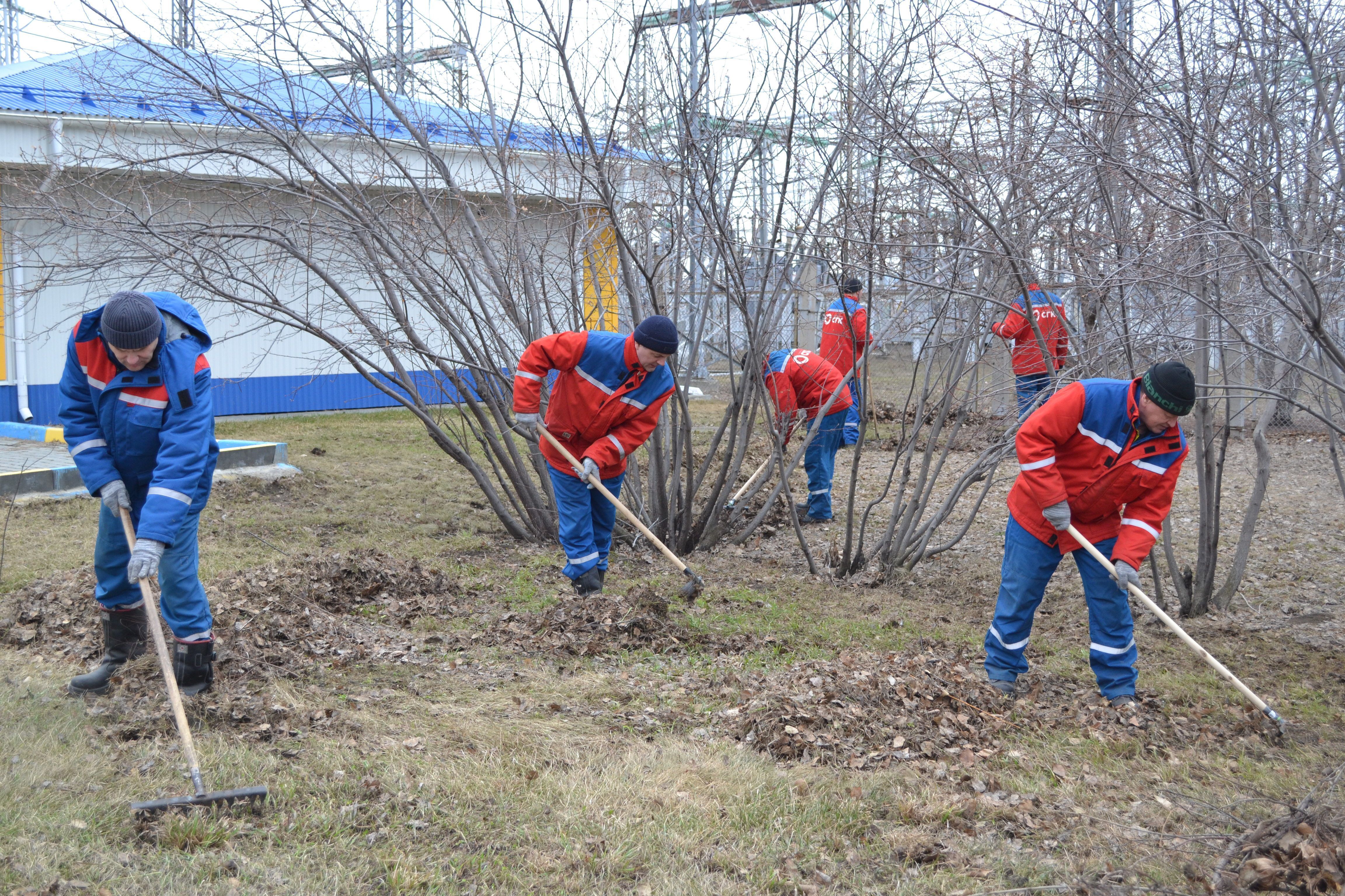Под музыку и с хорошим настроением: на Барнаульской ТЭЦ-3 состоялся традиционный апрельский субботник