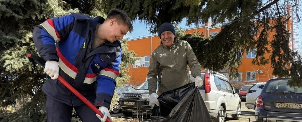 Предприятия СГК в Красноярском крае вышли на весеннюю уборку 