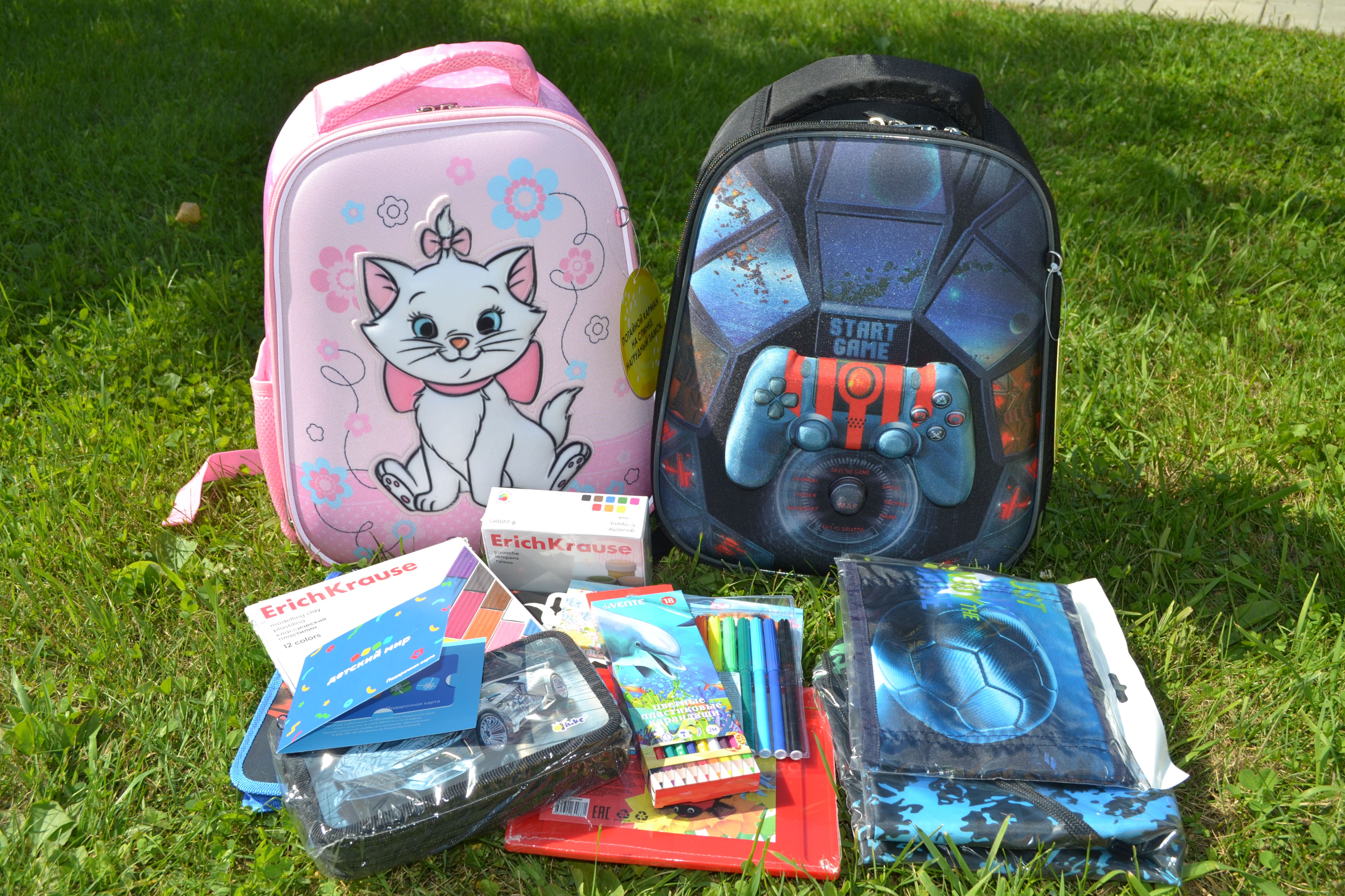 Будущие первоклассники побывали в сказке вместе с СГК и получили рюкзаки со школьными принадлежностями