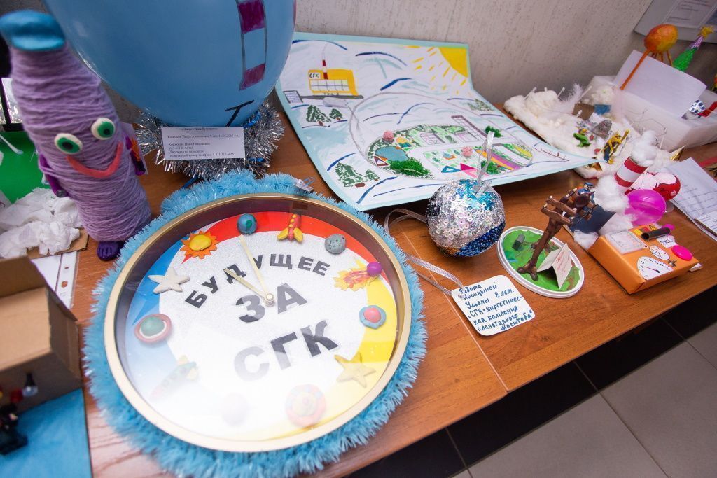 Энергетика глазами детей сотрудников Алтайского филиала СГК