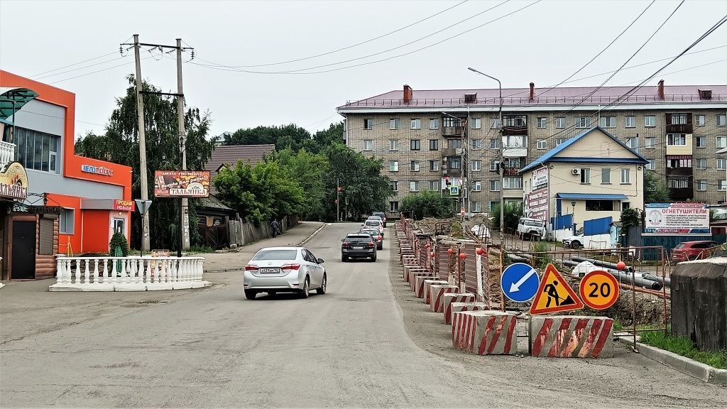 СГК завершает замену протяженного участка теплосети в центральной части Бийска