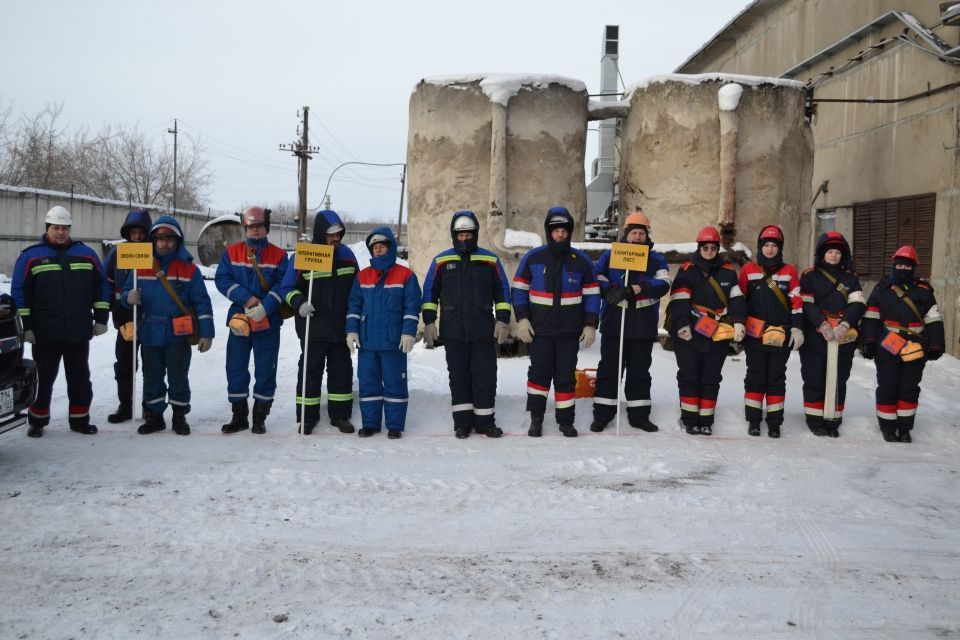 На Барнаульской ТЭЦ-3 прошли плановые учения по ликвидации последствий разлива нефтепродуктов