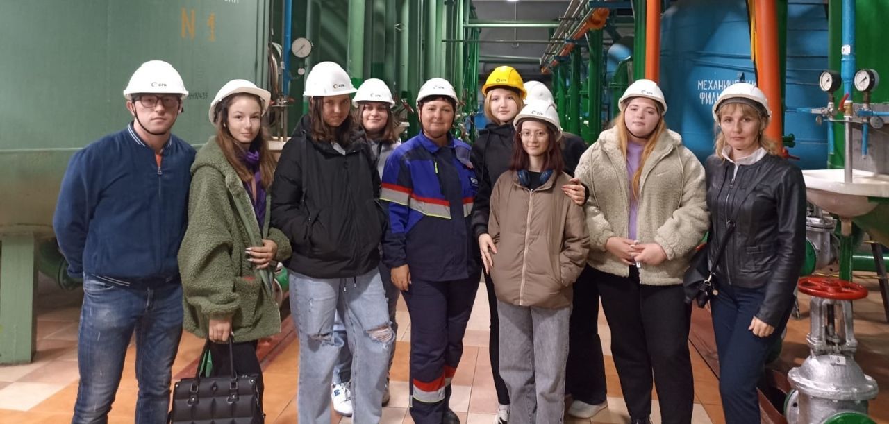 Глубокое погружение! Для студентов Канского политехнического колледжа провели обзорную экскурсию на ТЭЦ