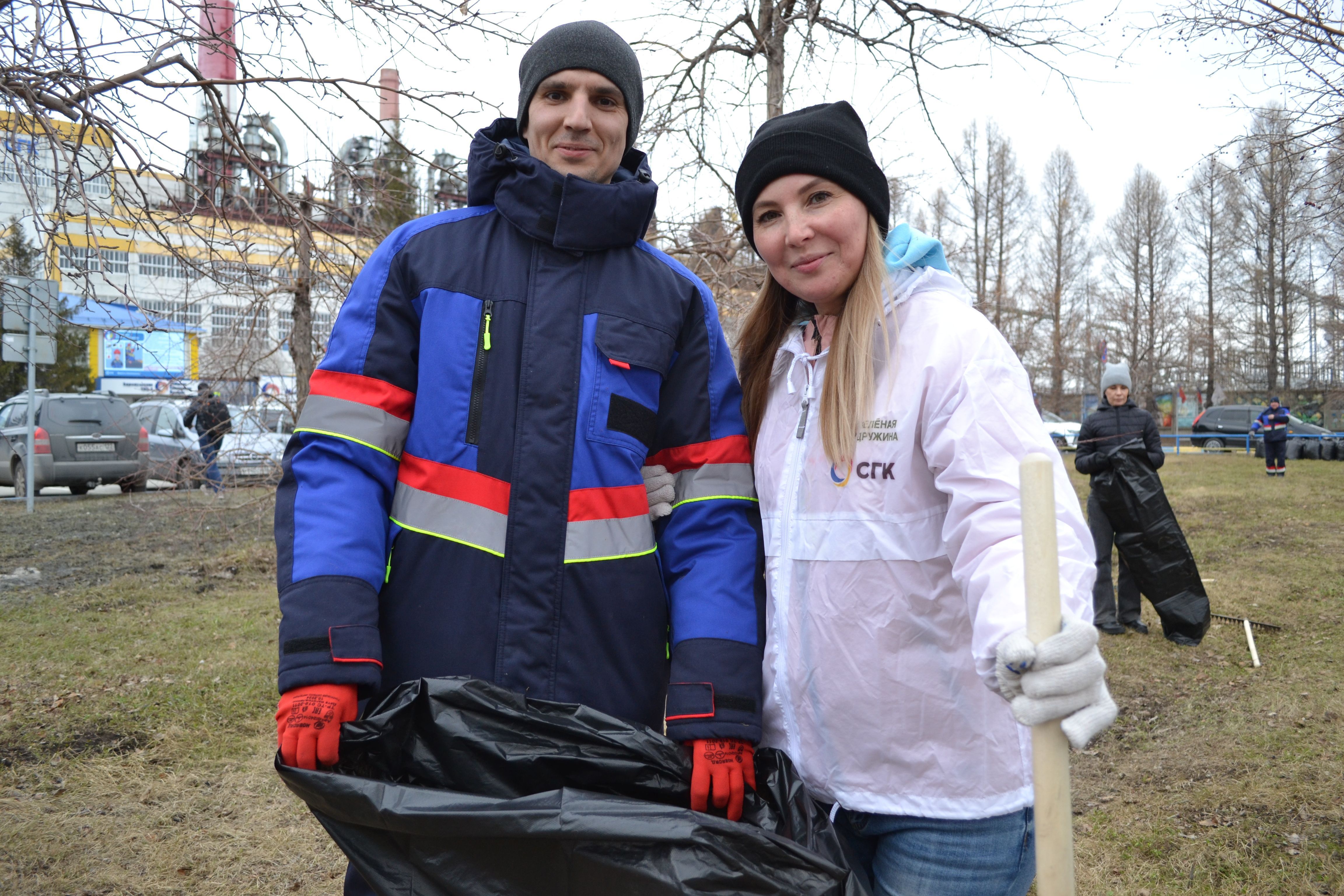 Под музыку и с хорошим настроением: на Барнаульской ТЭЦ-3 состоялся традиционный апрельский субботник