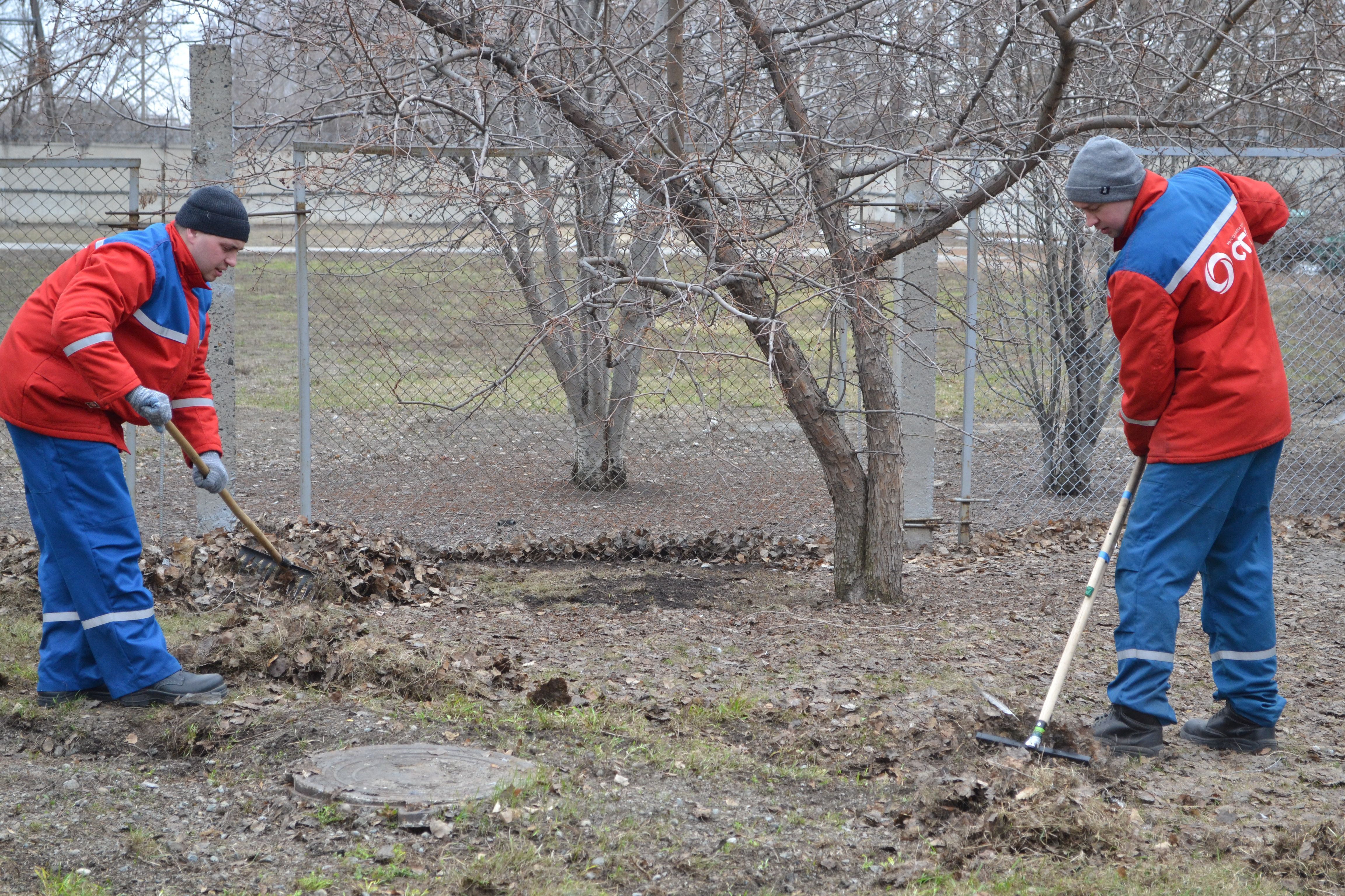 Под музыку и с хорошим настроением: на Барнаульской ТЭЦ-3 состоялся традиционный апрельский субботник