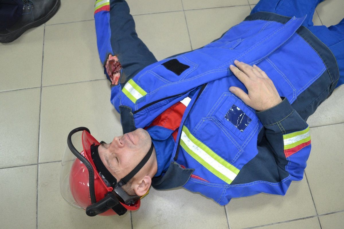 Как в Алтайском крае прошли соревнования добровольных пожарных формирований СГК (июль 2025 года). Фоторепортаж