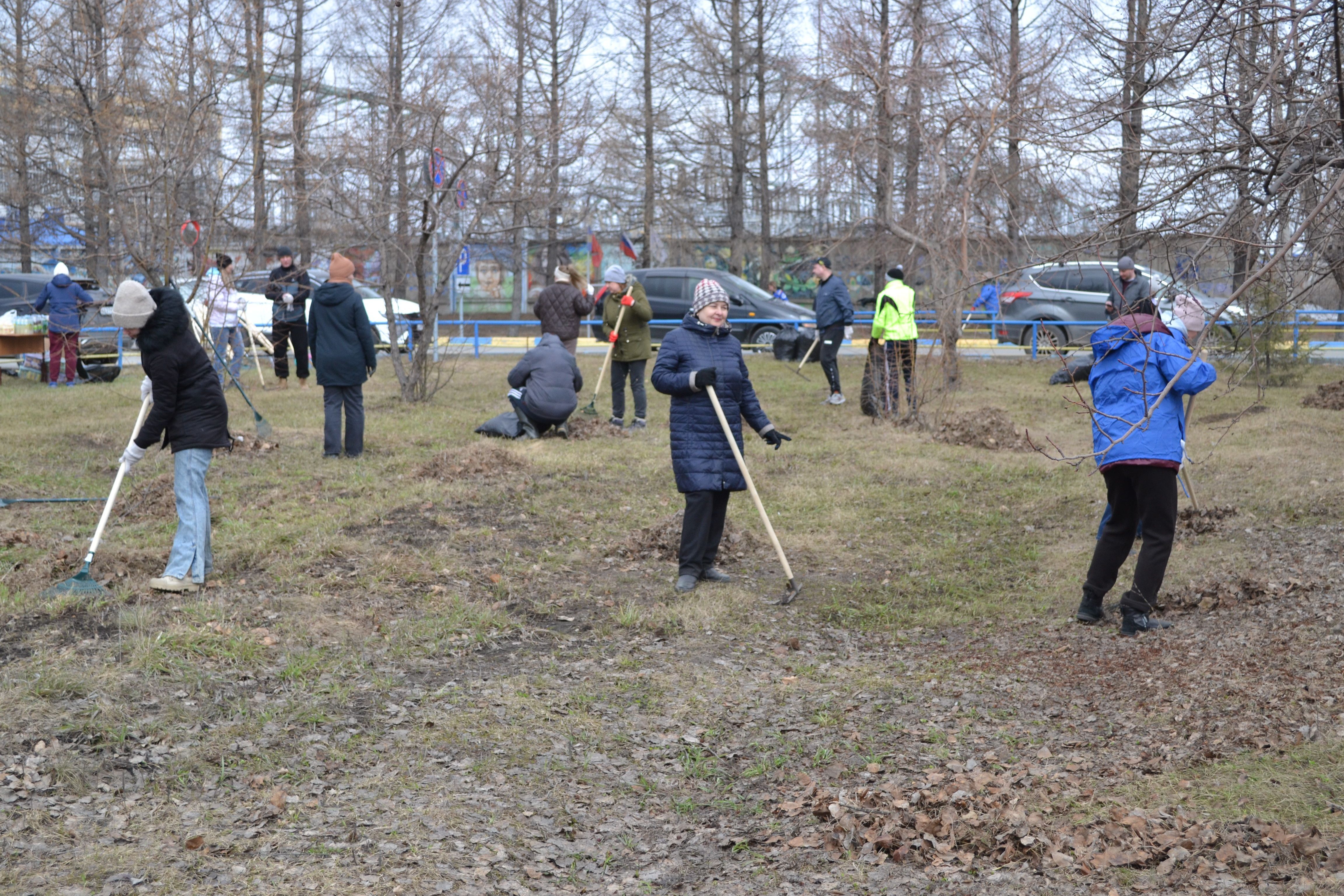 Под музыку и с хорошим настроением: на Барнаульской ТЭЦ-3 состоялся традиционный апрельский субботник