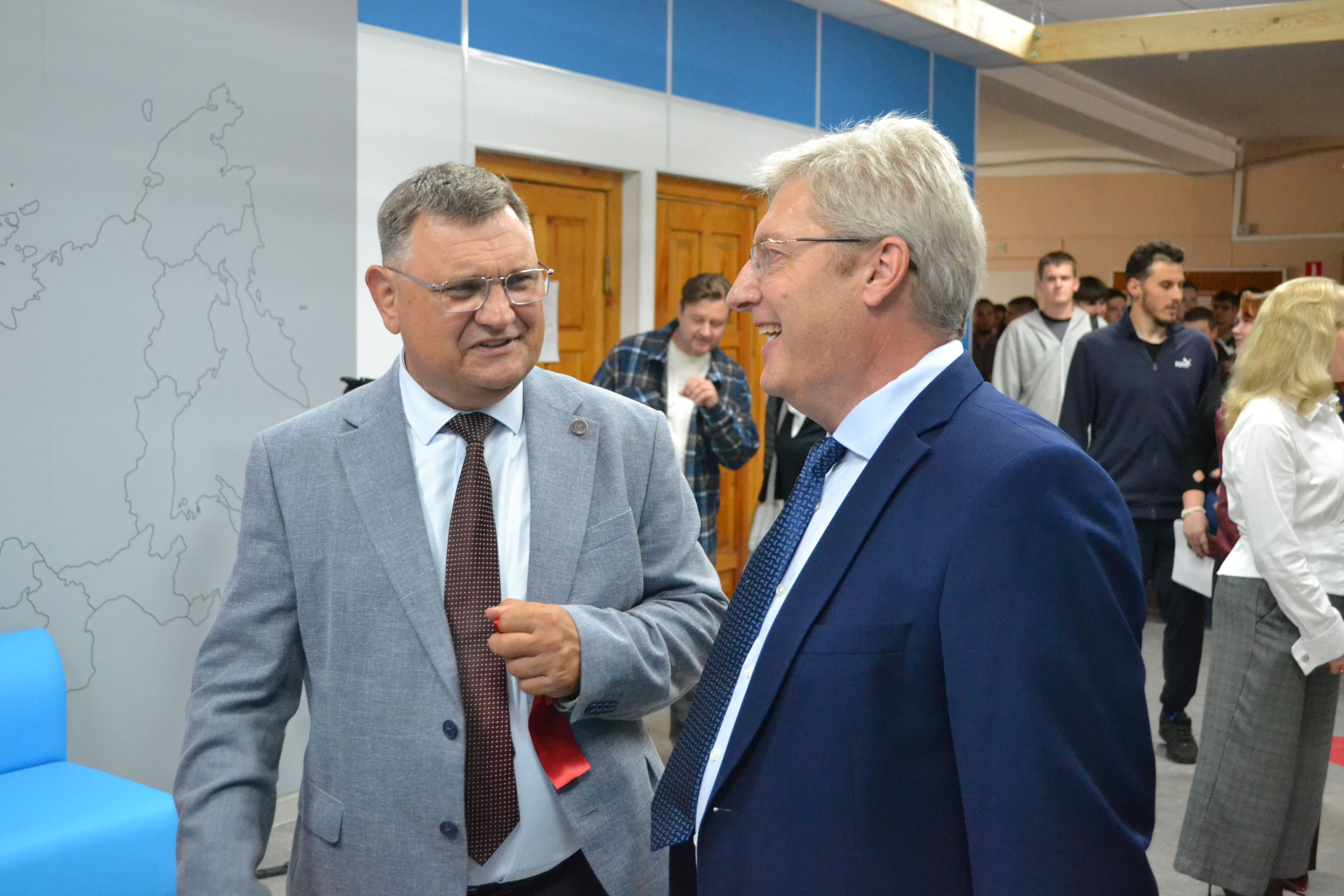 В День знаний в АлтГТУ имени И.И. Ползунова открылась зона притяжения СГК