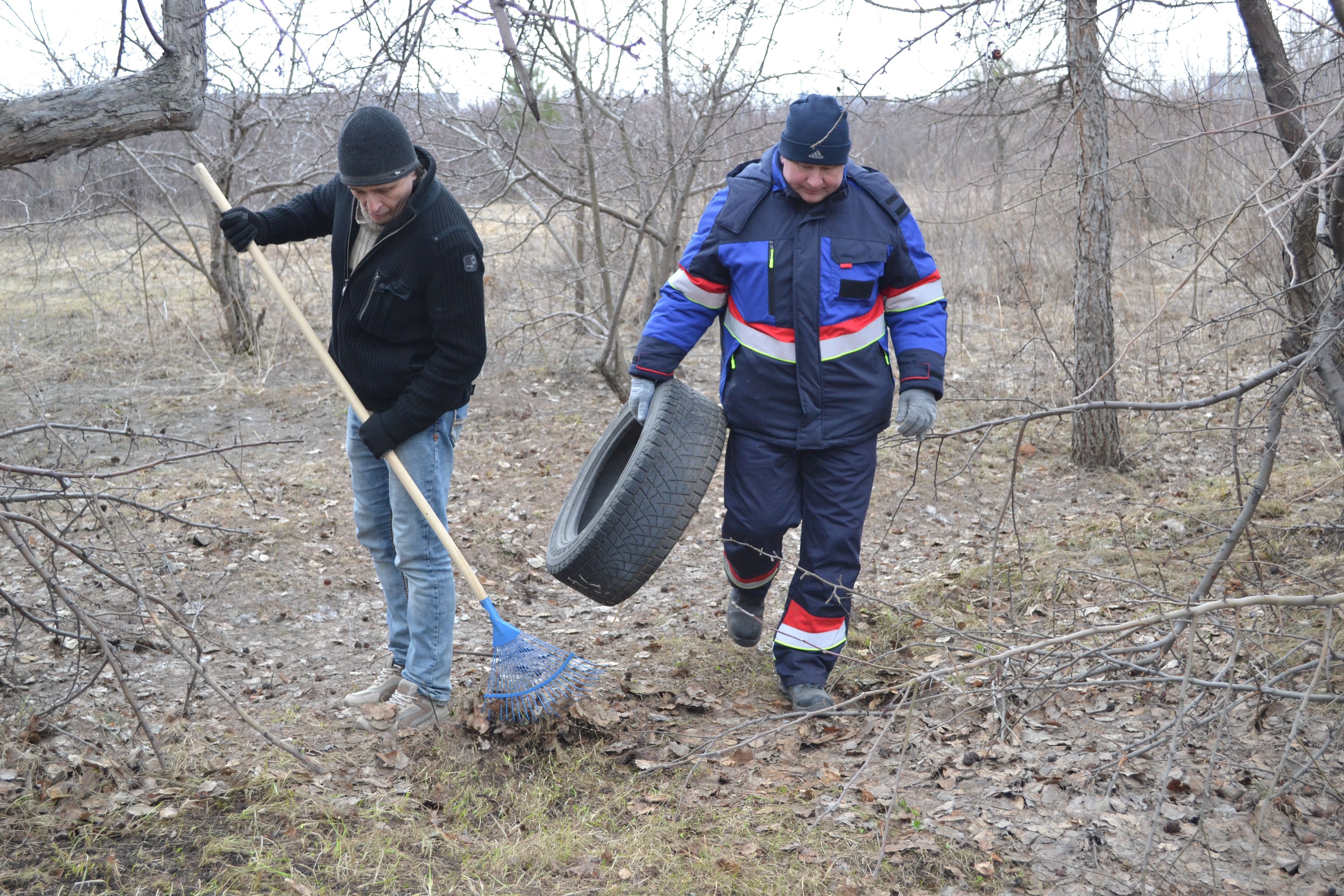 Под музыку и с хорошим настроением: на Барнаульской ТЭЦ-3 состоялся традиционный апрельский субботник