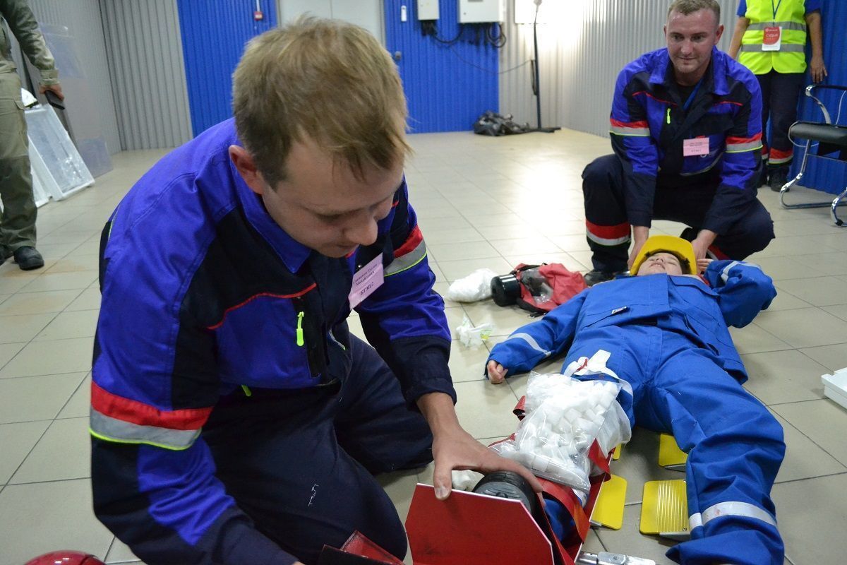 Как в Алтайском крае прошли соревнования добровольных пожарных формирований СГК (июль 2025 года). Фоторепортаж