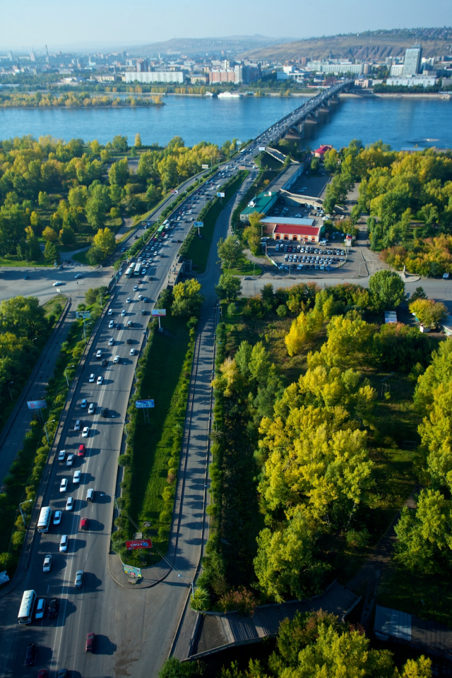 Перекрытие дорог, отключение отопления и экология в Красноярске