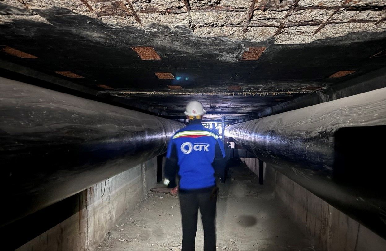 СГК меняет тепломагистраль в центре Кемерова