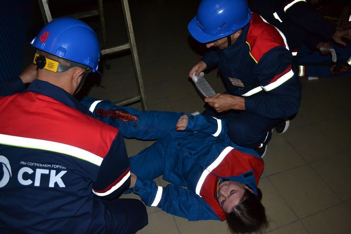 Как в Алтайском крае прошли соревнования добровольных пожарных формирований СГК (июль 2025 года). Фоторепортаж