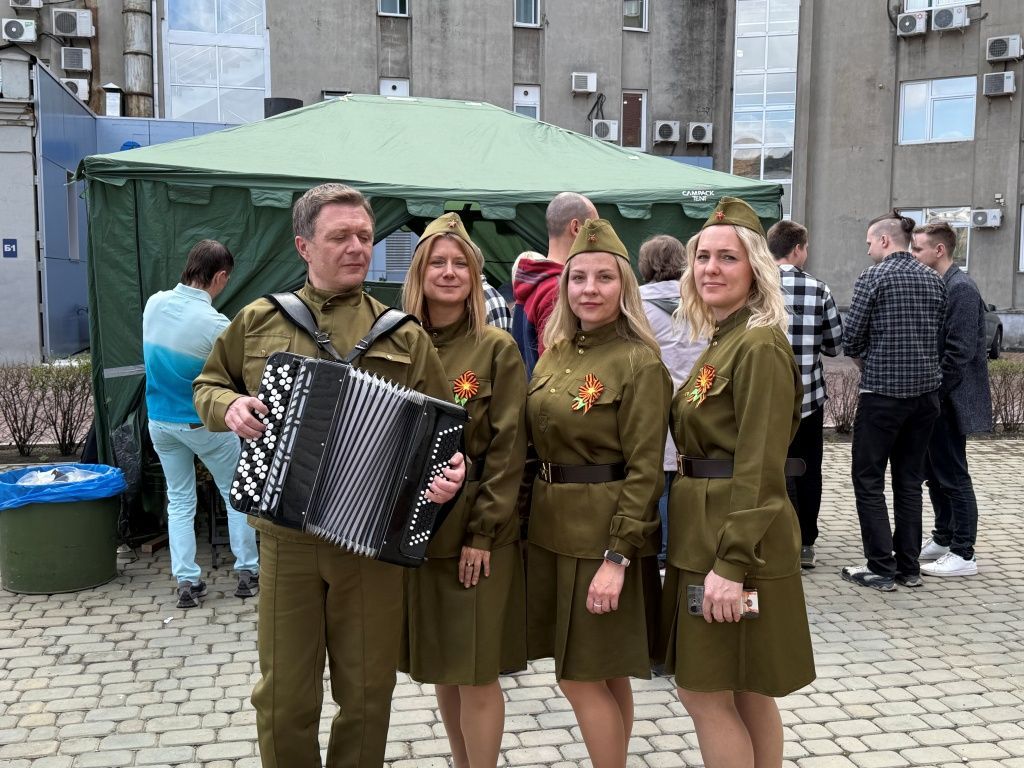 Энергетики СГК в Красноярском крае отметили День Победы памятными акциями и городскими мероприятиями