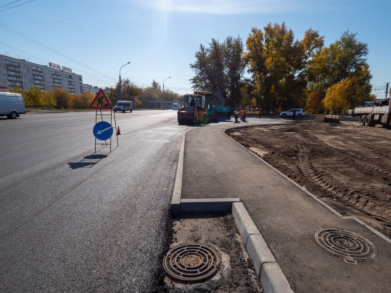 СГК готовит благоустройство мест зимних ремонтов на теплосетях Новосибирска