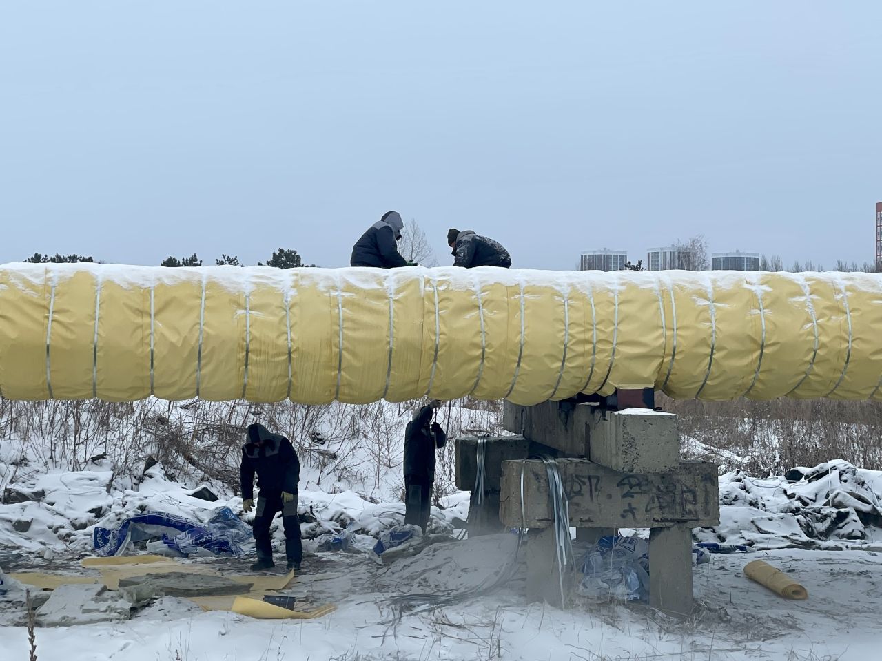 К концу года СГК восстановит изоляцию на 24 км тепловых сетей в Барнауле
