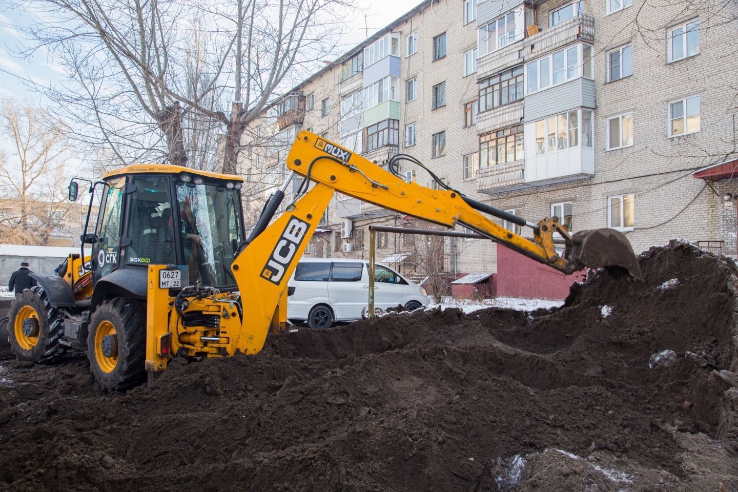 СГК в Барнауле готовится к благоустройству территорий после ремонта теплосетей