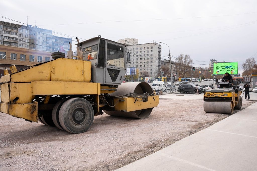 СГК в Красноярске приступила к благоустройству территорий после ремонтов теплосетей