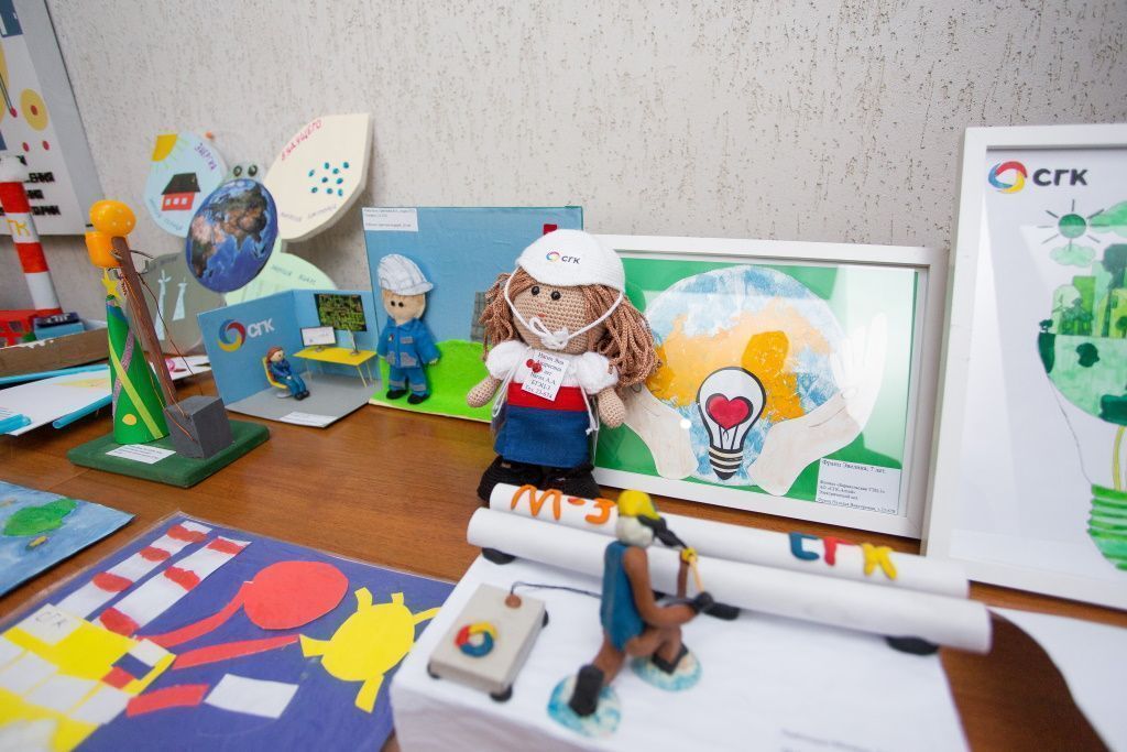 Энергетика глазами детей сотрудников Алтайского филиала СГК