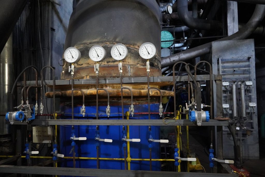 Диаметр циркуляционных трубопроводов &mdash; 1600 мм 