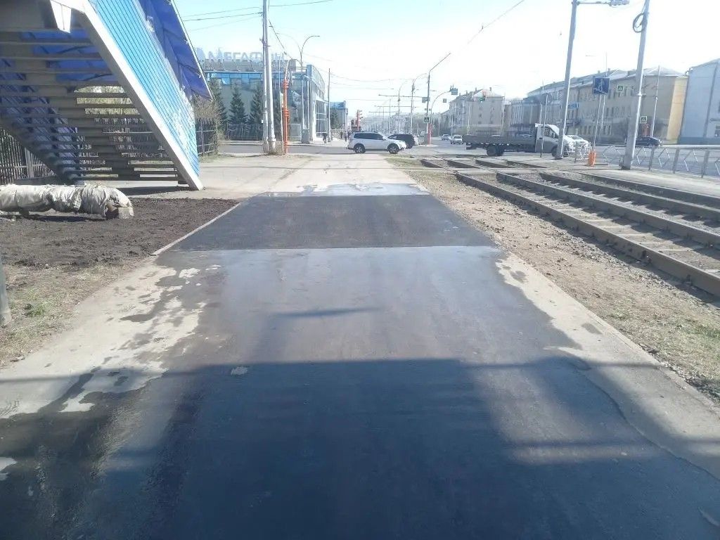 Выполненное благоустройство на пр. Кузнецкий, 39
