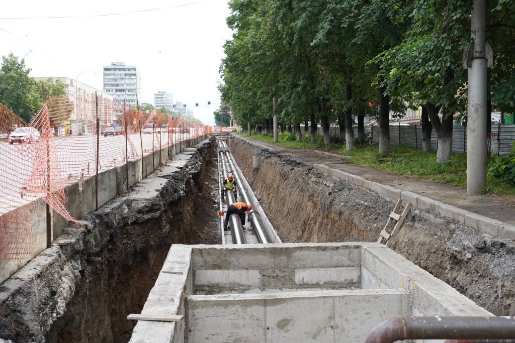 Новые трубы &mdash; на месте 