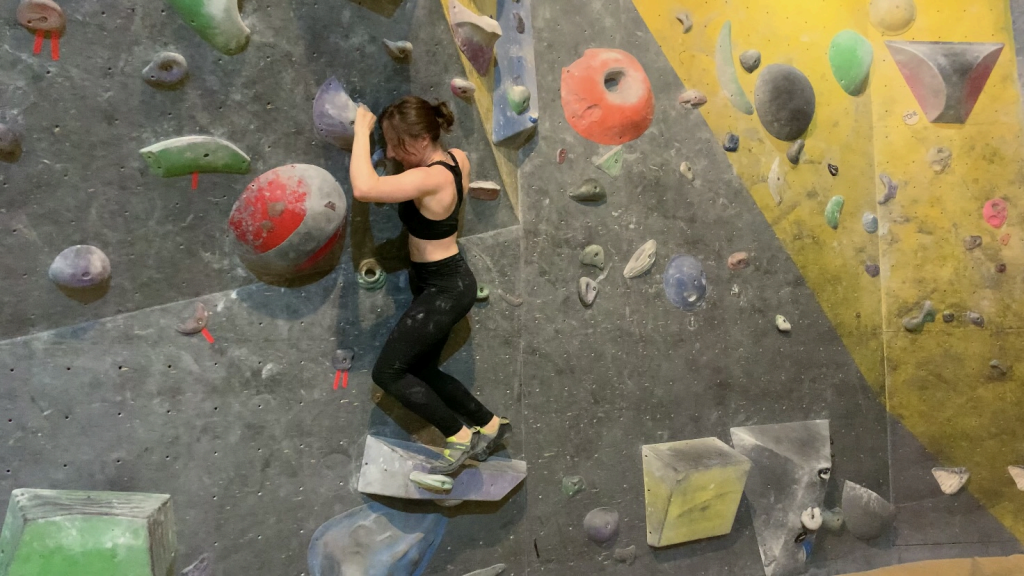 Скалолазание &mdash; одно из серьезных увлечений Яны Лихановой