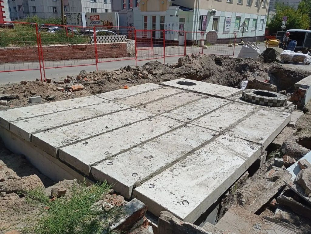Ремонт тепловой камеры по адресу: ул. Песчаная, 89 Ремонт тепловой камеры по адресу: ул. Песчаная, 89