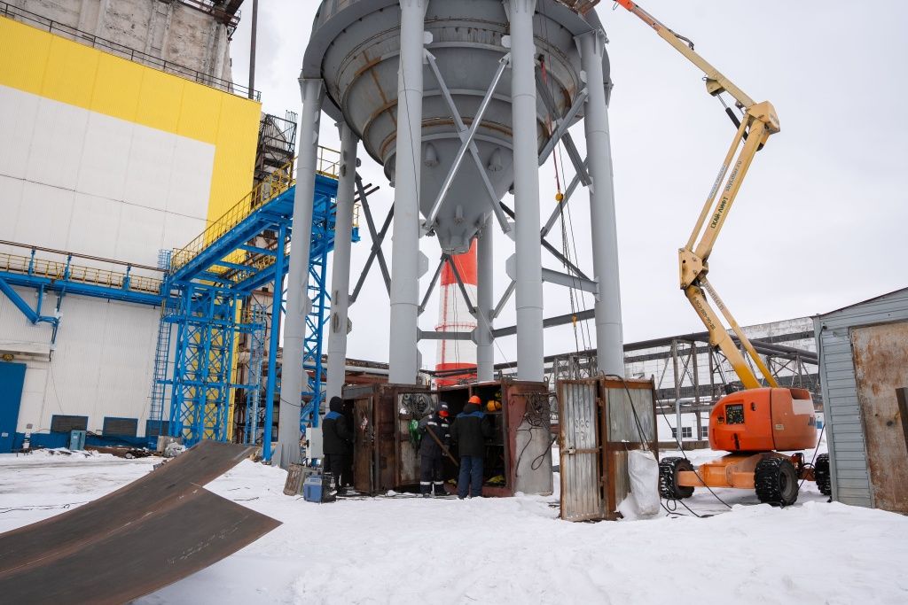 Высота силосной башни составит 29 метров, а диаметр &mdash; 10 метров