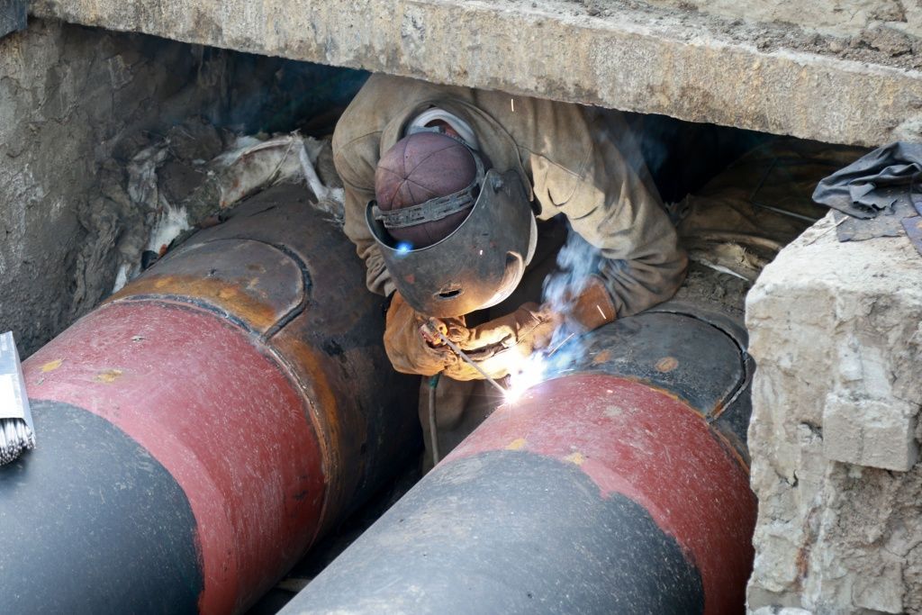 Подрядная организация СГК работает на ул. Георгия Исакова