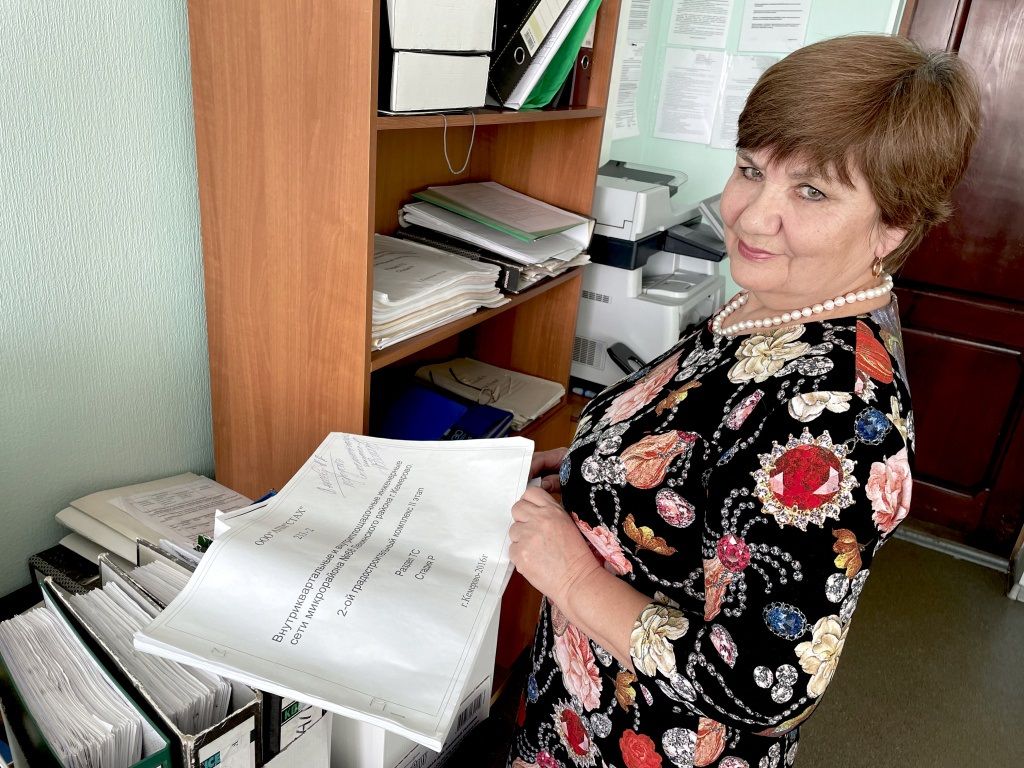 Любовь Баранцева вела биографию тепловых сетей Кемерова много лет 