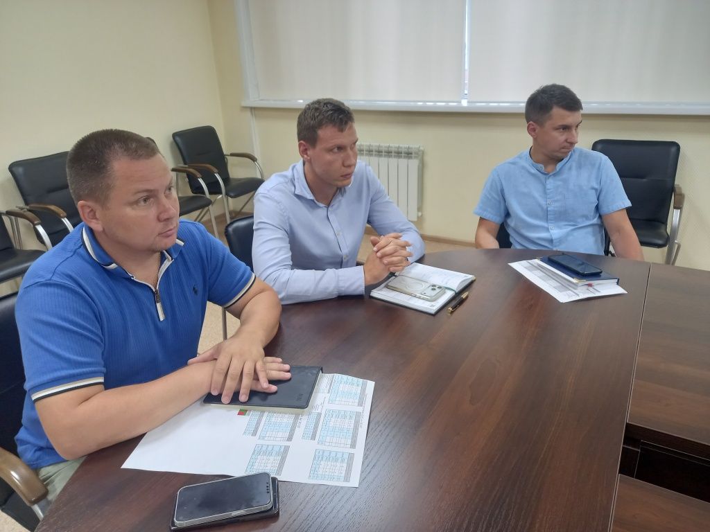 Руководители отделов и служб барнаульского теплосетевого подразделения СГК доложили об оперативной обстановке