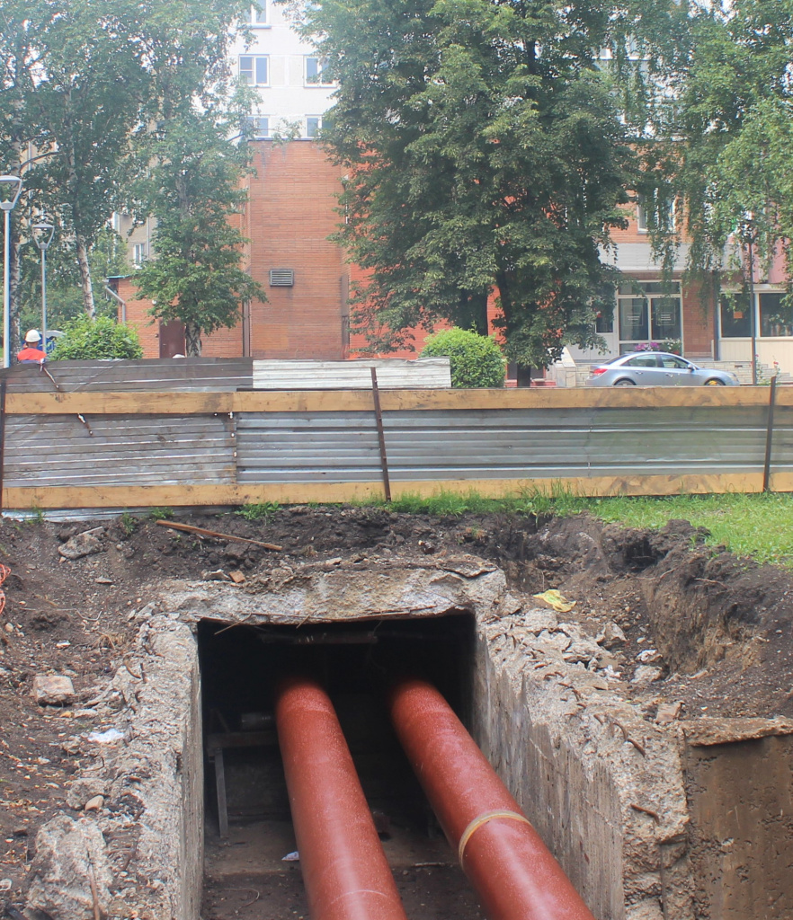 СГК заменит участок тепломагистрали под главной транспортной развязкой в центре Новокузнецка