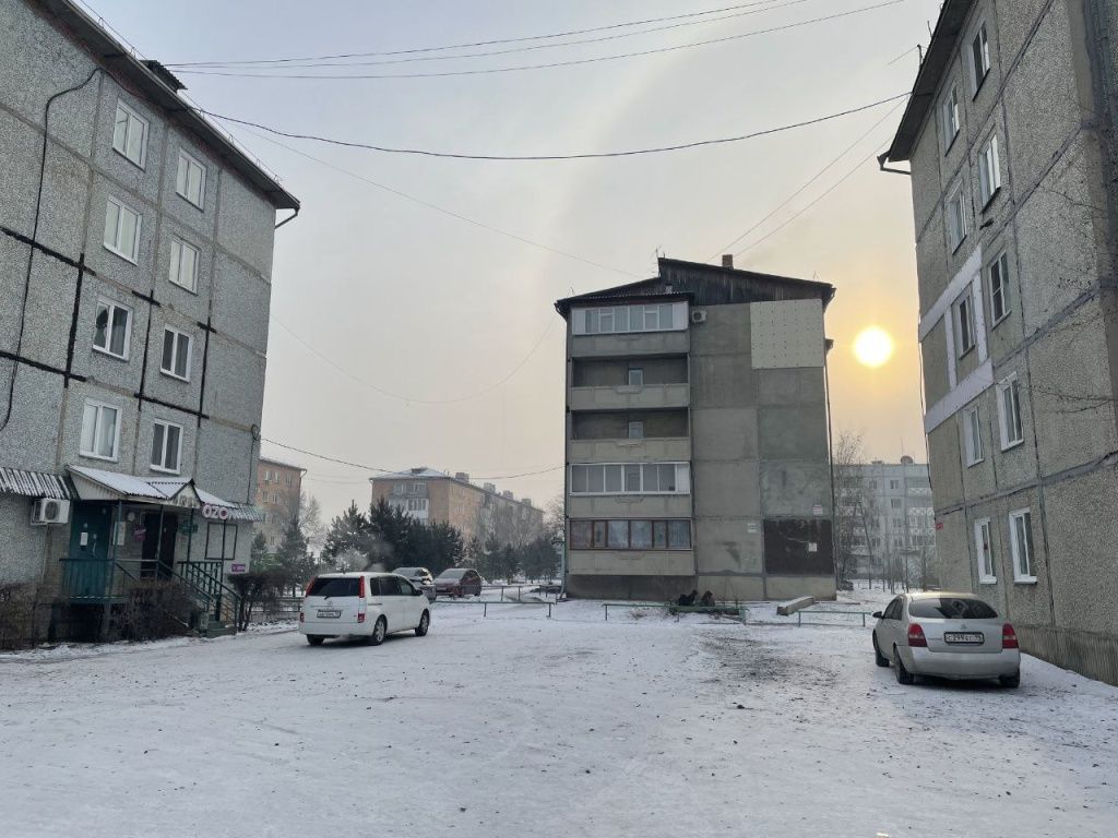 В морозные дни в Белом Яре можно было наблюдать гало