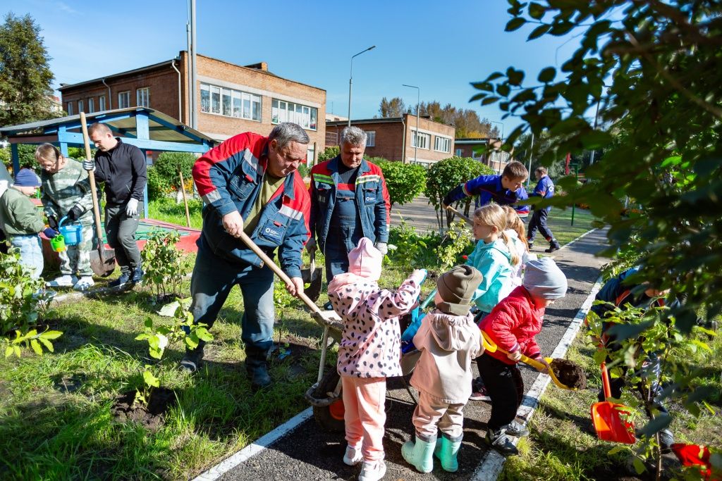 Воспитанники детского сада и энергетики СГК объединились в одну дружную команду