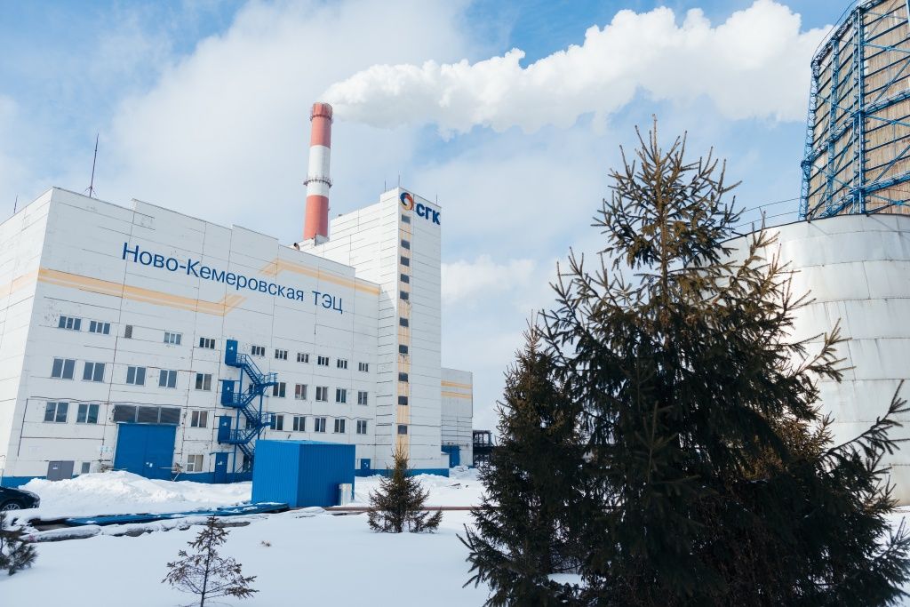 Ново-Кемеровская ТЭЦ расположена на левом берегу Кемерова