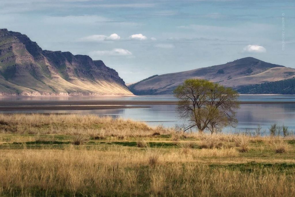 Заповедник Оглахты в Хакасии на берегу Красноярского водохранилища. Фото Андрея Зайченко