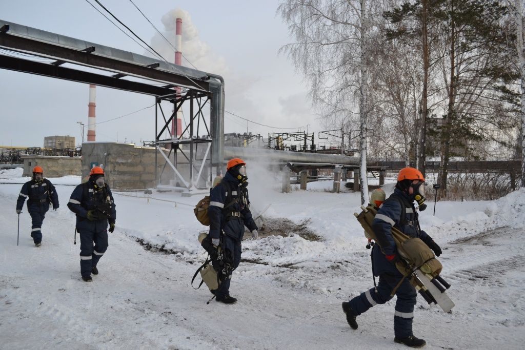 В зону условной аварии незамедлительно отправилась оперативная группа