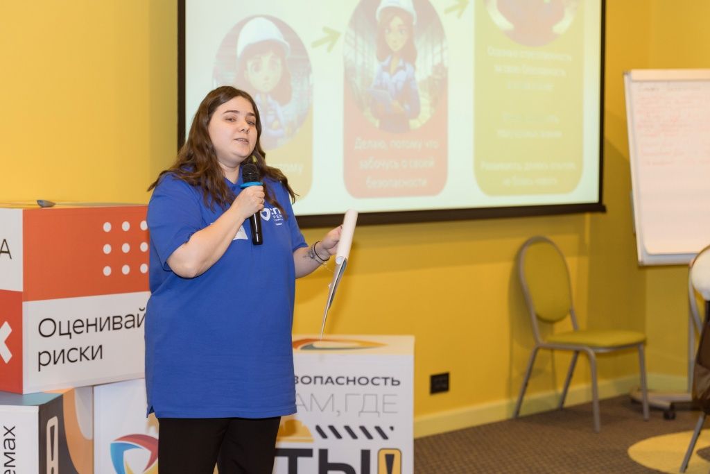 Анастасия Гуньчихина, специалист по охране труда Ново-Кемеровской ТЭЦ, капитан команды Кузбасса