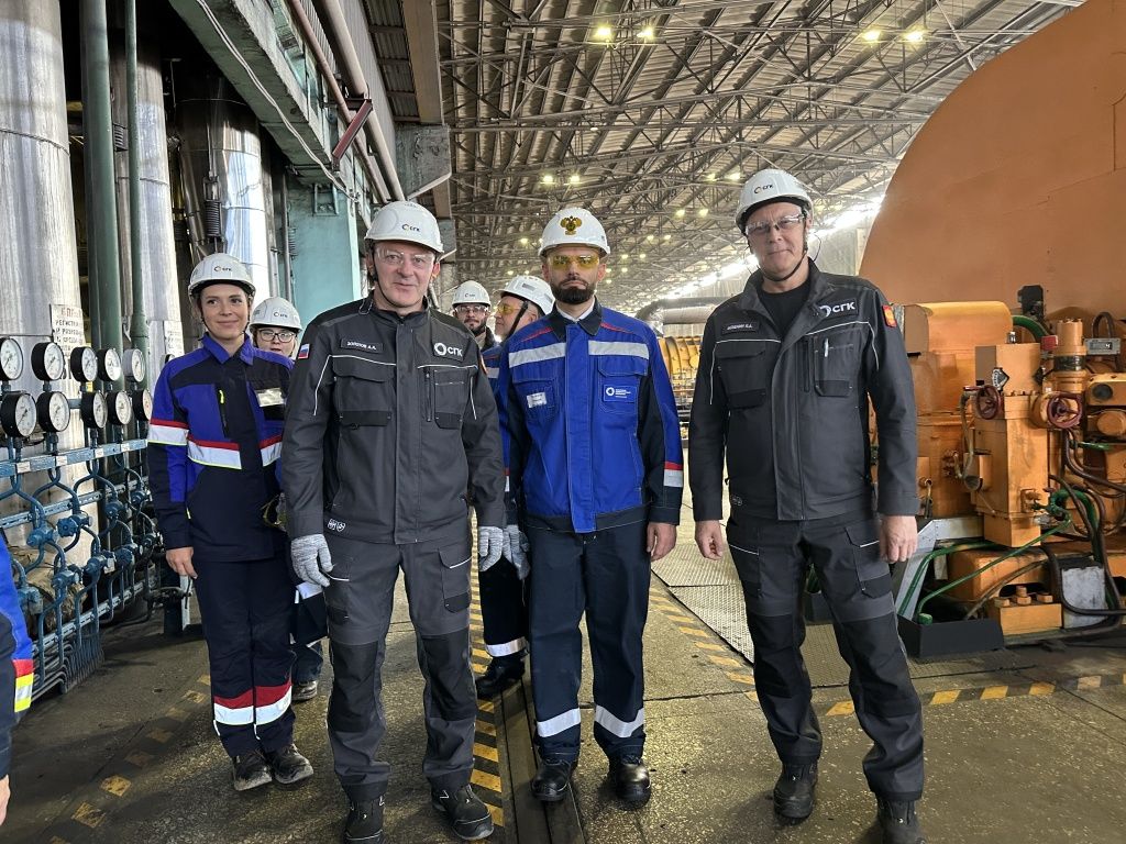 Экскурсия по цехам ГРЭС 