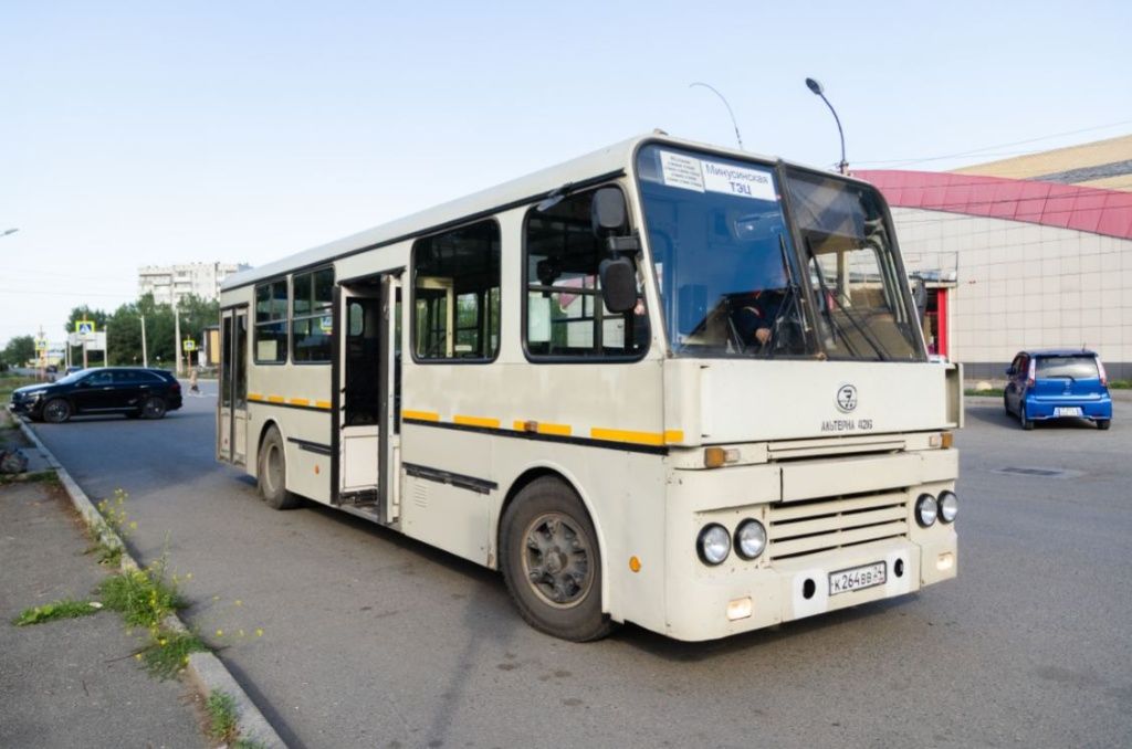 Этот автобус приступил к работе на Минусинской ТЭЦ в 1996 году