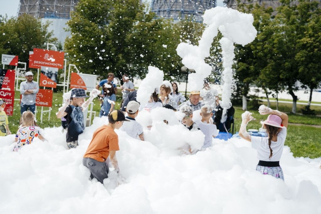 Немножко зимы в знойный летний день