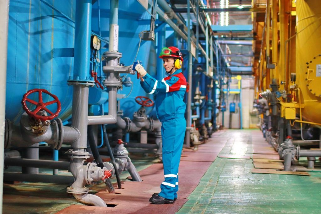 Оборудование химводоочистки Бийской ТЭЦ