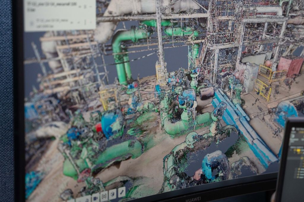 3D модель наглядно отображает коммуникации 3D модель наглядно отображает коммуникации