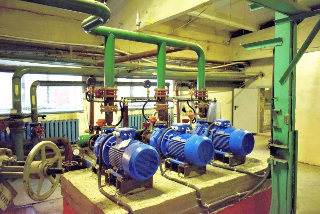 Три новых насоса подпитки тепловой сети Три новых насоса подпитки тепловой сети