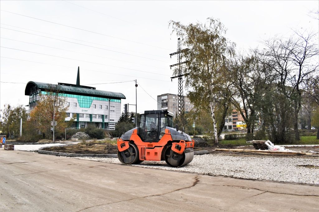 Восстановление благоустройства в центральной части города после замены магистрального участка тепловой сети
