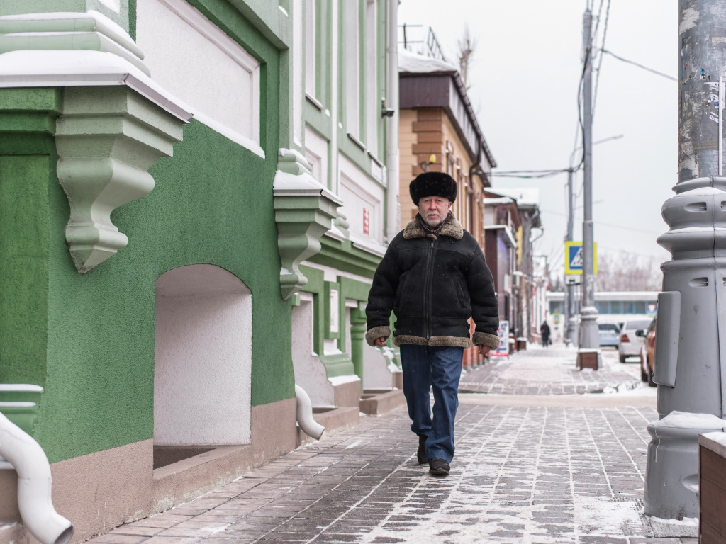 В свободное от работы время Владимир Ильич любит гулять по историческому центру Барнаула